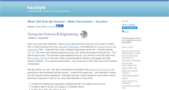 Desktop Screenshot of kazabyte.com